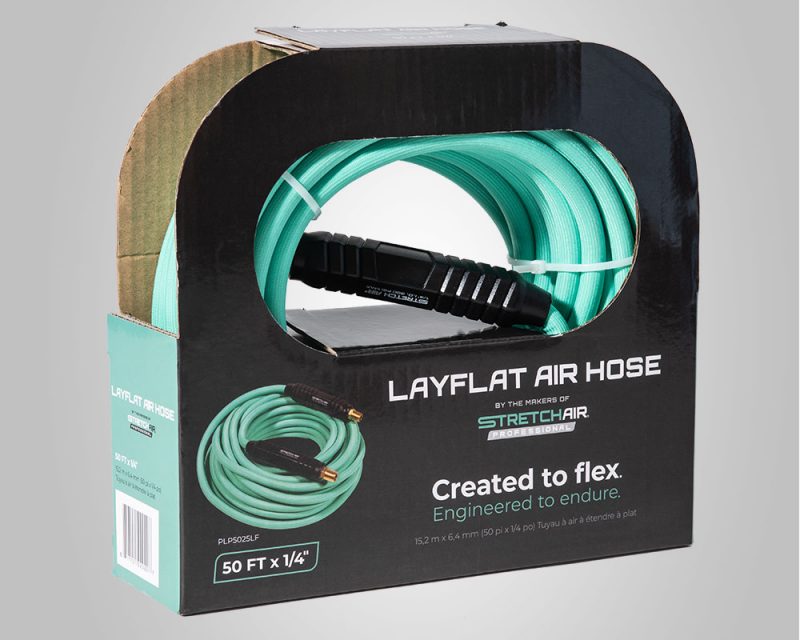 Lay Flat Air Hose In Box
