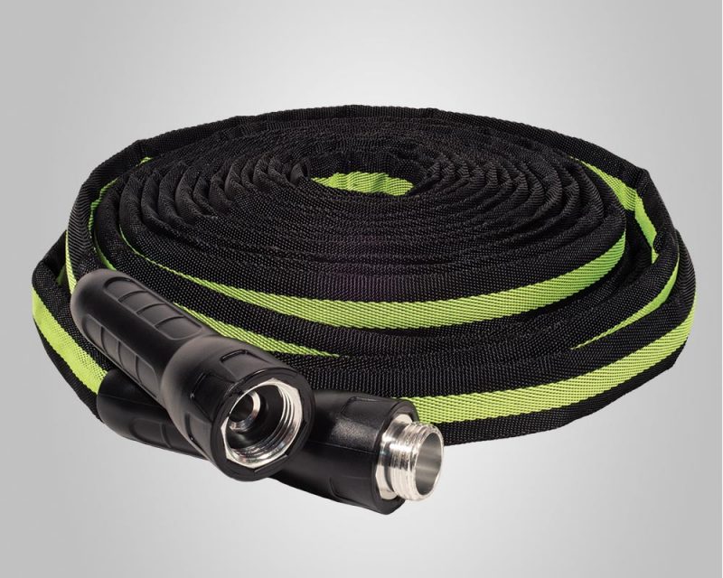 Lay Flat Water Hose Coiled
